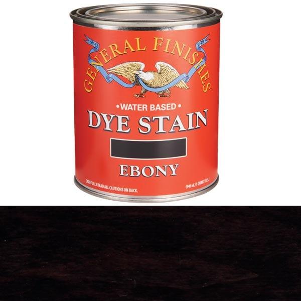 Water Based Dye - Color:Ebony - Size:1 Quart